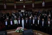 مراسم تجلیل از خانواده های شهدای جنگ رمضان استان البرز با حضور نماینده ویژه آیت الله سیستانی درکرج