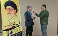 گفت‌وگوی مدیرکل بنیاد شهید البرز با رادیو البرز در حاشیه آیین «فیروزه در غبار»